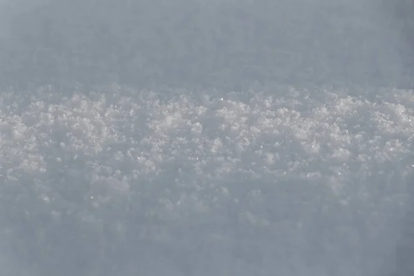 La surface de la neige fraîche — Photo