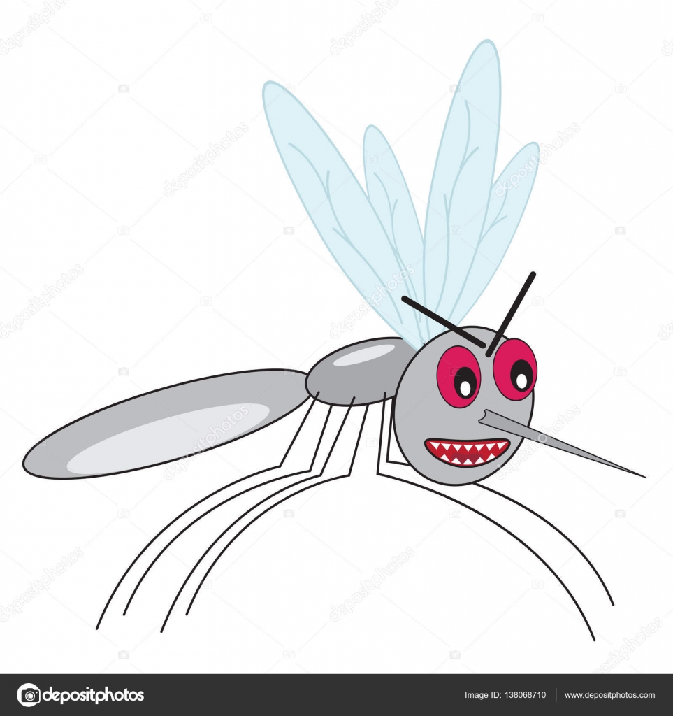 Funny angry mosquito Stock Vector Image by ©leonbul #138068710 Funny angry mosquito Stock Vector Image by ©leonbul #138068710