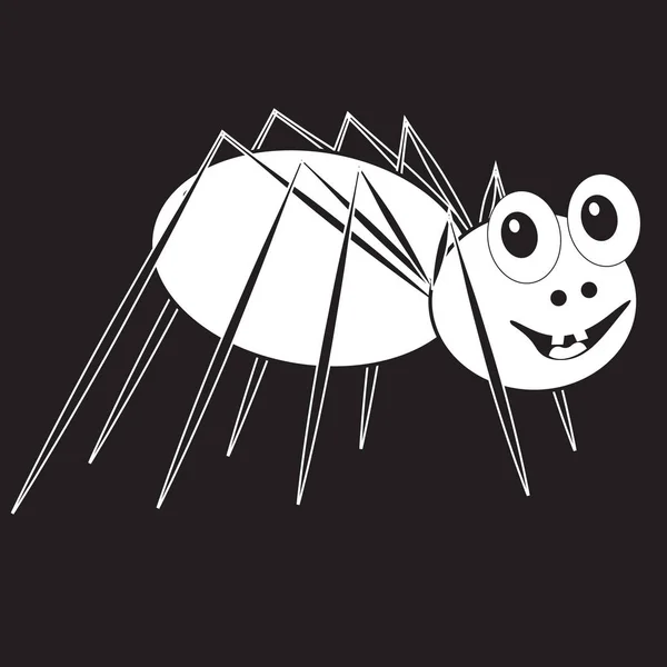 Wzornik zabawny pająk — Wektor stockowy