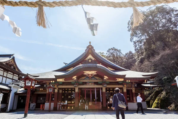 Yutoku Inari bir Shinto Tapınağı Kashima City, destan ili, Kyushu Adası, Japonya olduğunu.