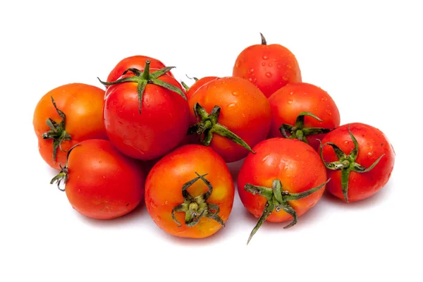 Domates izole beyaz arka plan üzerinde