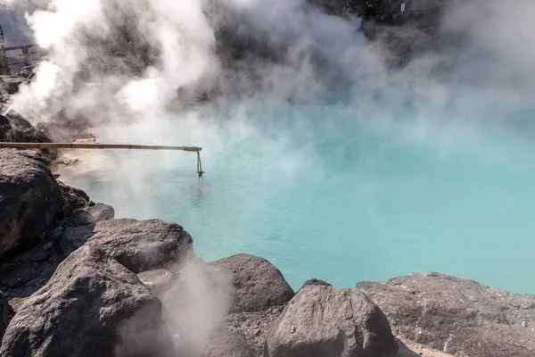 UMI Jigoku (havet helvetet) är en av de turistattraktioner som representerar de olika hells på Beppu, Oita, Japan. — Stockfoto