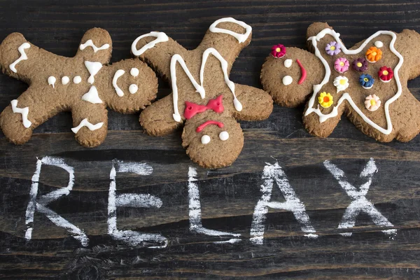 Word ile Gingerbread çerezleri rahatla 