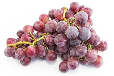 Cardinal üzüm beyaz izole