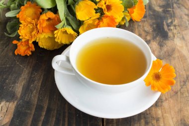 Kadife çiçeği çay, Calendula Officinalis