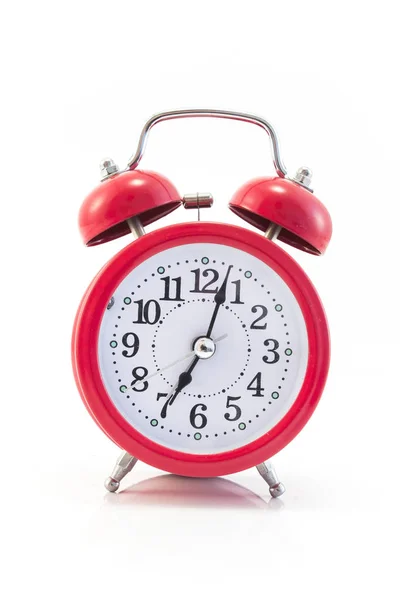 Kırmızı alarm saati — Stok fotoğraf