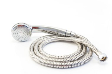 Beyaz arka plan üzerinde izole duş