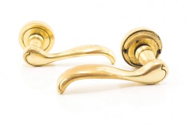 eski altın kapı kolu