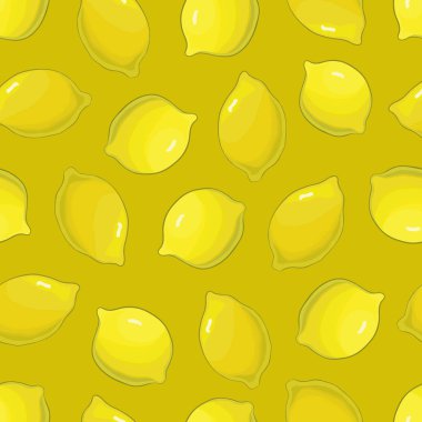 Bütün limon seamless modeli