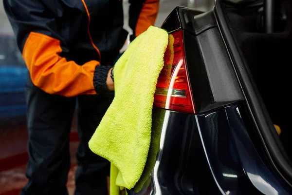 Detaljerade biltvätt — Stockfoto