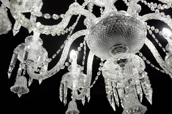Foto di lampadario di cristallo — Foto Stock