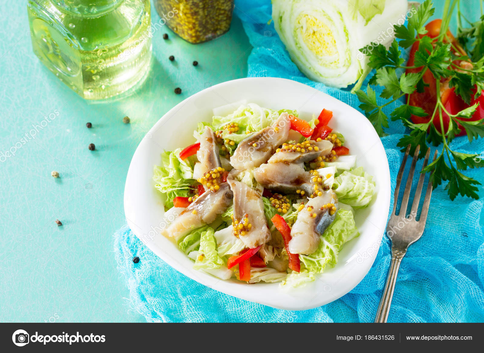 Ringa balığı salatası tarifi Ringa balığı salatası tarifi