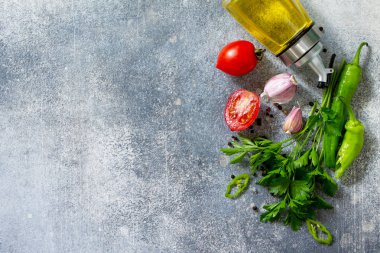 Bitkiler ve baharat geçmişi. Maydanoz, biber, sarımsak, t