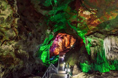 Furong mağara Wulong Karst Ulusal Jeoloji Park, Çin