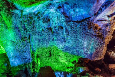 Furong mağara Wulong Karst Ulusal Jeoloji Park, Çin