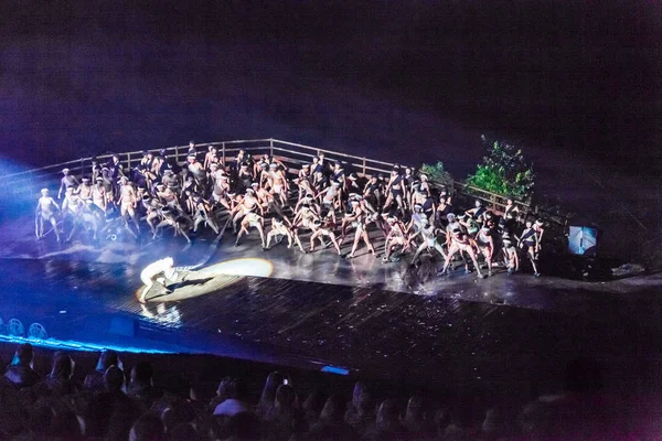 Impression Wulong Le vrai spectacle de scène réalisé par Zhang Yimou — Photo