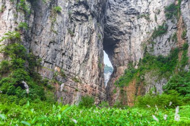 Wulong Karst dünya doğal mirası, Chongqing, Çin