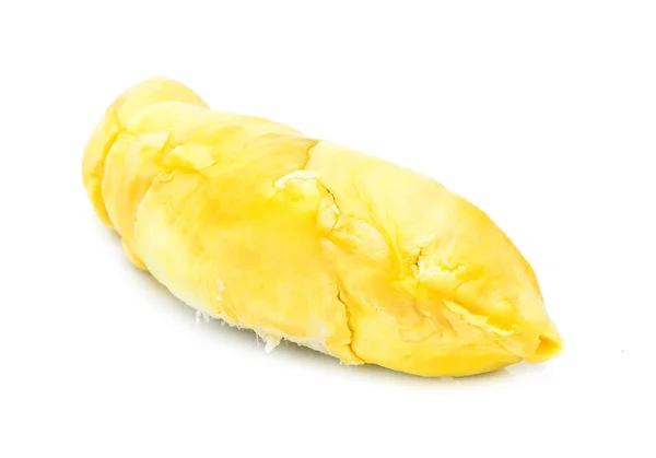 Durian owoców Azjatka na białym tle w tle — Zdjęcie stockowe