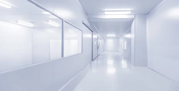 modern iç bilim Laboratuvarı veya fabrika arka plan