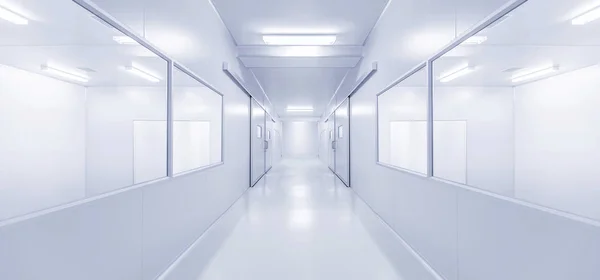 modern iç bilim Laboratuvarı veya fabrika arka plan