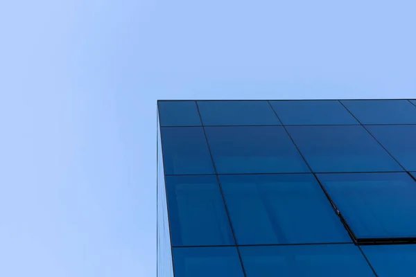 Edifício de vidro moderno fundo abstrato — Fotografia de Stock