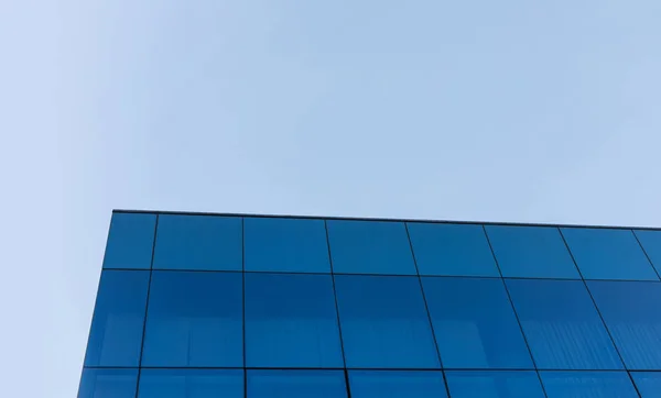 Edifício de vidro moderno fundo abstrato — Fotografia de Stock
