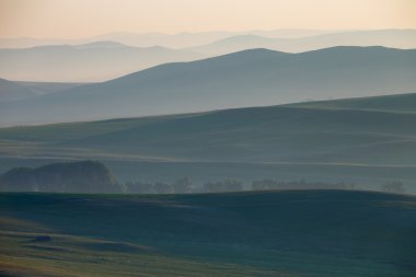 uzun dağlar manzara güneye ural
