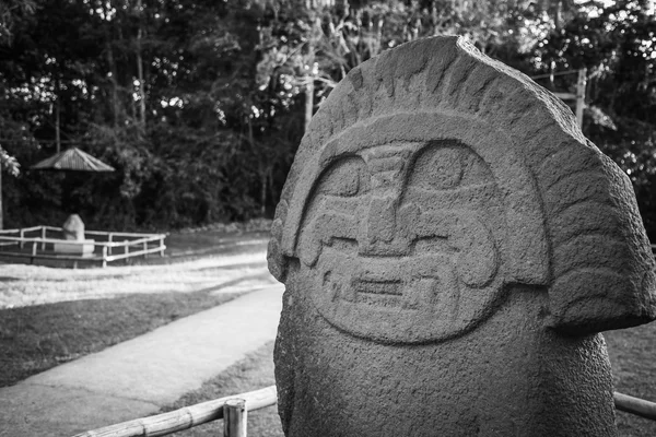 San augustin idols, colombia, south america, inka civilization i — стоковое фото