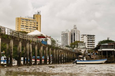buenaventura city, Pacific Ocean, port de Buenaventura, Colombia clipart