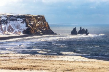 İzlanda Vik, İzlanda 'da kış