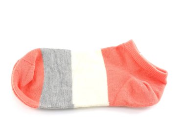 beyaz zemin üzerine çorap