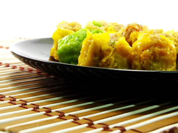 Primer plano corriente Dim Suma Comida china Cocina Dim sum concepto — Foto de Stock