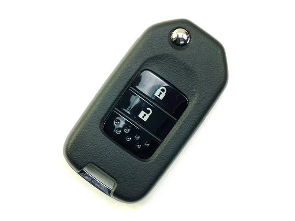 Télécommande de clé de voiture isolé sur fond blanc — Photo
