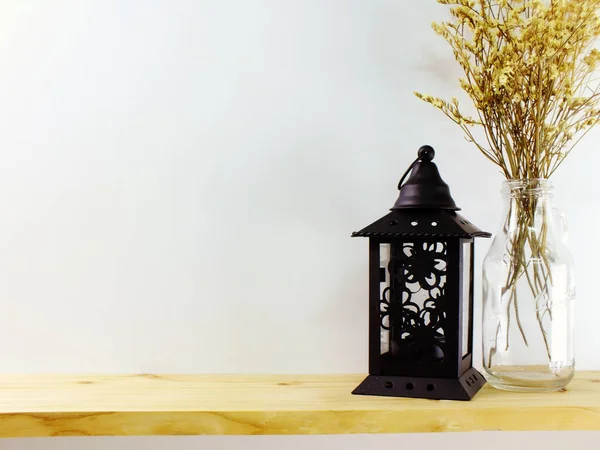 fener mum ev dekorasyon nesnesiyle süslemeleri