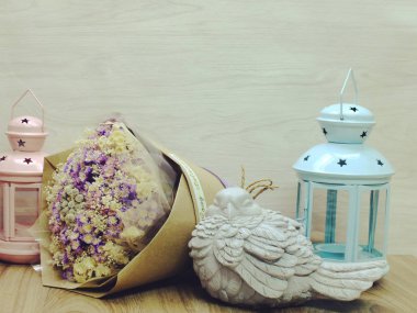 çiçek buketi ve dekor