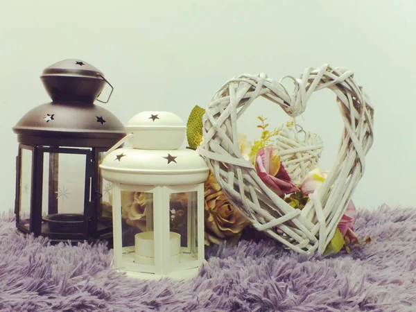 Sevgililer günü kavramı kalp simgesi ve güzel dekor