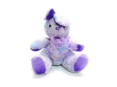 tavşan Paskalya tavşanı bebek beyaz arka plan üzerinde