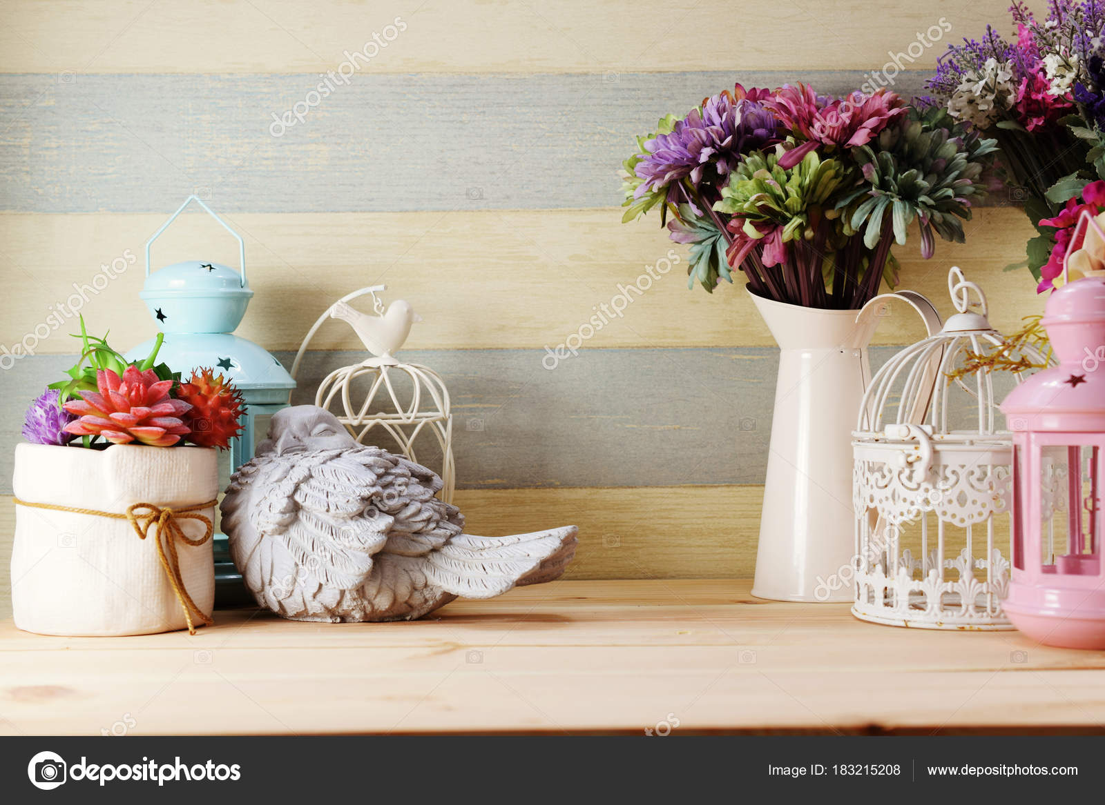 Bouquet Fleurs Artificielles Décoration Colorée