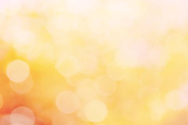 Sarı ve turuncu renk soyut bacground bulanık odak bokeh için şablon ışık ile