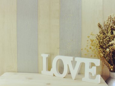 Sevgililer günü arka plan alfabe kelime aşk mektubu