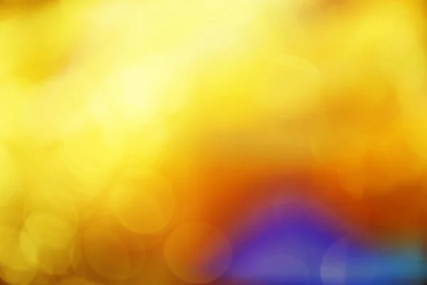 Sarı Renk Arka Plan Bulanık Odak Bokeh Için Şablon Işık — Stok fotoğraf