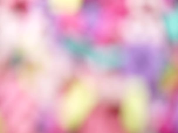 Abstract pastel wazig achtergrond gericht — Stockvideo