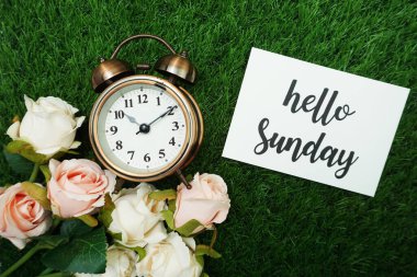 Merhaba Pazar Kartı ve Alarm Saati