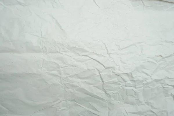 Λευκό Τσαλακωμένο Χαρτί Κενό Φόντο — Φωτογραφία Αρχείου