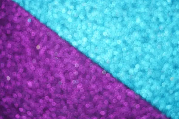 Abstract Defocused Shiny Sparkle Blue Purple Glitter Bokeh Background — Stock Photo, Image
