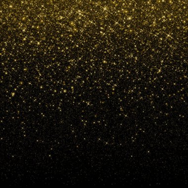 Altın glitter parçacıklar arka plan