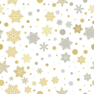 Noel arka plan deseni yeni yıl dekoratif vektör