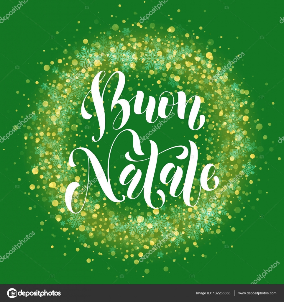 italian merry christmas text buon natale decoration snowflake glitter glow stock vector - Merry Christmas Italian italian merry christmas text buon natale decoration snowflake glitter glow stock vector - Merry Christmas Italian