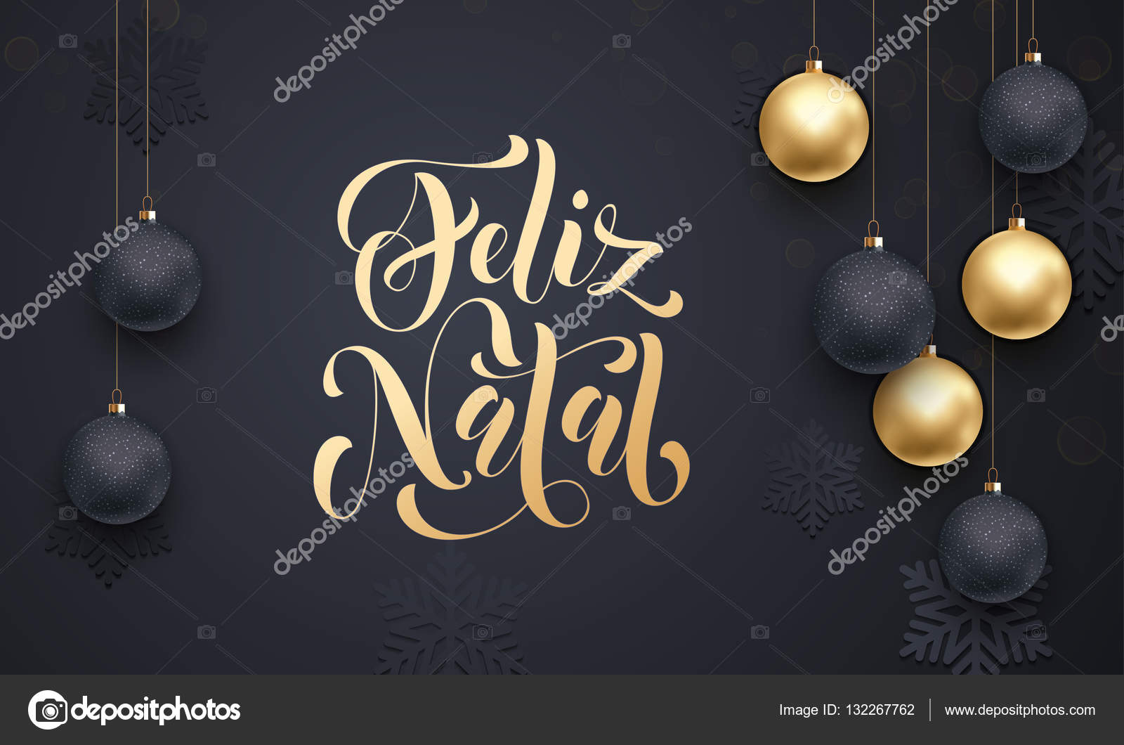 Portugais Joyeux Noel Feliz Natal Decoration Boule D Or Ornement Salutation Image Vectorielle Par Ronedale C Illustration Portugais Joyeux Noel Feliz Natal Decoration Boule D Or Ornement Salutation Image Vectorielle Par Ronedale C Illustration