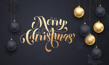 Mutlu Noeller yazı altın dekorasyon hat